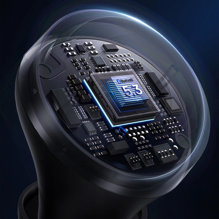 Cuffie Baseus Bowie E18 wireless TWS ENC IPX4 - nere