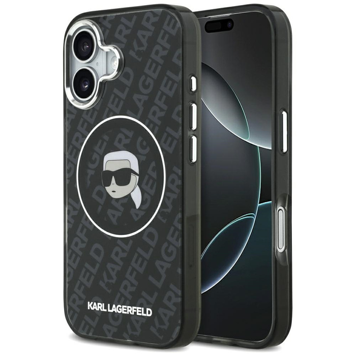 Etui Karl Lagerfeld IML Karl Head Logo   MagSafe do iPhone 17 czarny