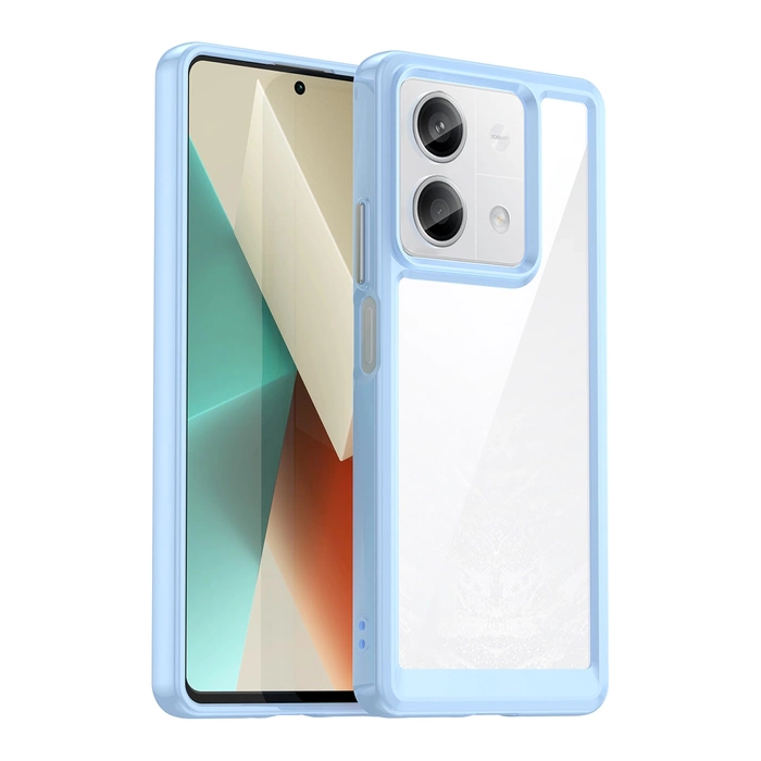 Outer Space Case s gelovým rámečkem pro Xiaomi Redmi Note 13 Pro+ - modrý