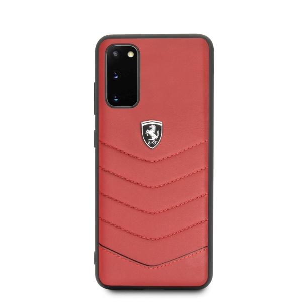Hülle FERRARI Samsung Galaxy S20 Erbe Rotes Gehäuse