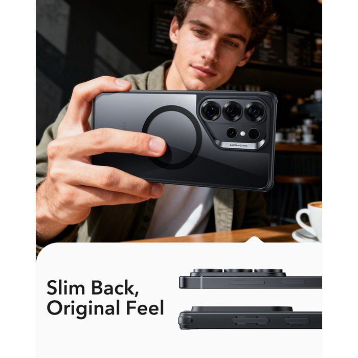 ESR CLASSIC HYBRID MagSafe GALAXY S26 ULTRA KLAR/SCHWARZ