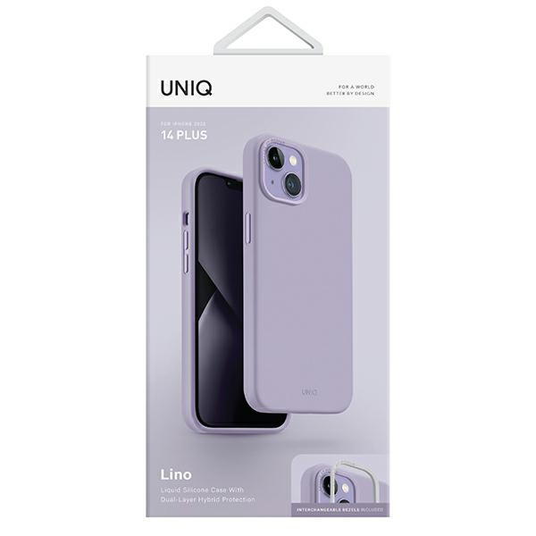 UNIQ hülle Lino iPhone 14 Plus 6.7" lila/lila lavendel