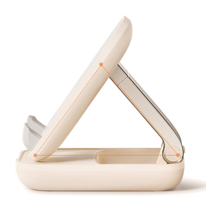Baseus Seashell Series adjustable phone stand - white