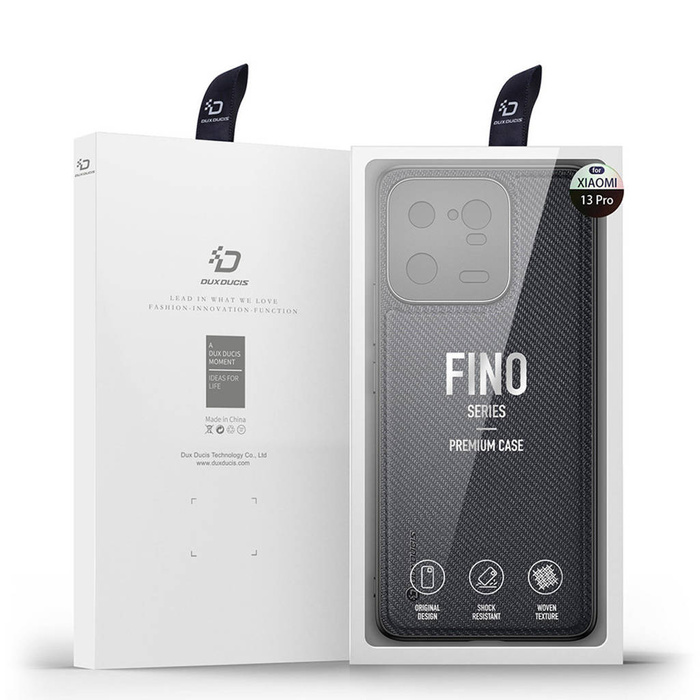 Dux Ducis Fino para Xiaomi 13 Pro funda con marco de silicona azul