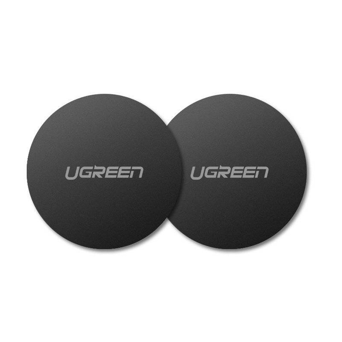 Ugreen 2x Metallplatten Platte für magnetische Handyhalter schwarz (30836)