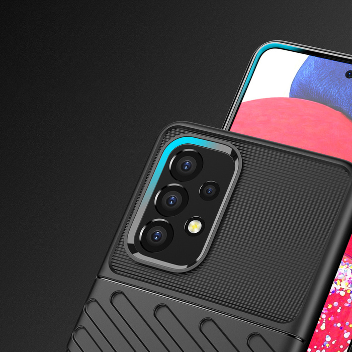Pouzdro Thunder Case flexibilní pancéřovaný pouzdro kryt Samsung Galaxy A53 5G černý Case