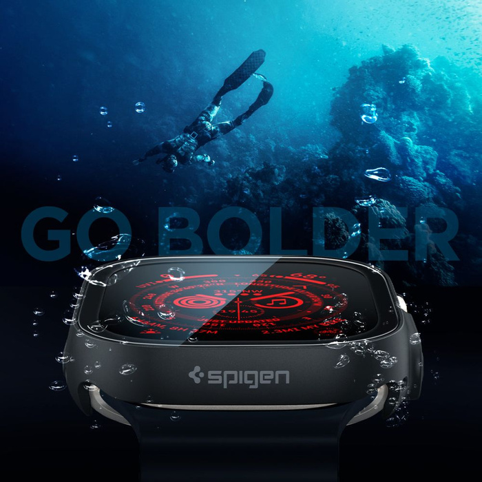 Spigen Thin Fit 360 Apple Watch ULTRA (49 MM) SCHWARZ