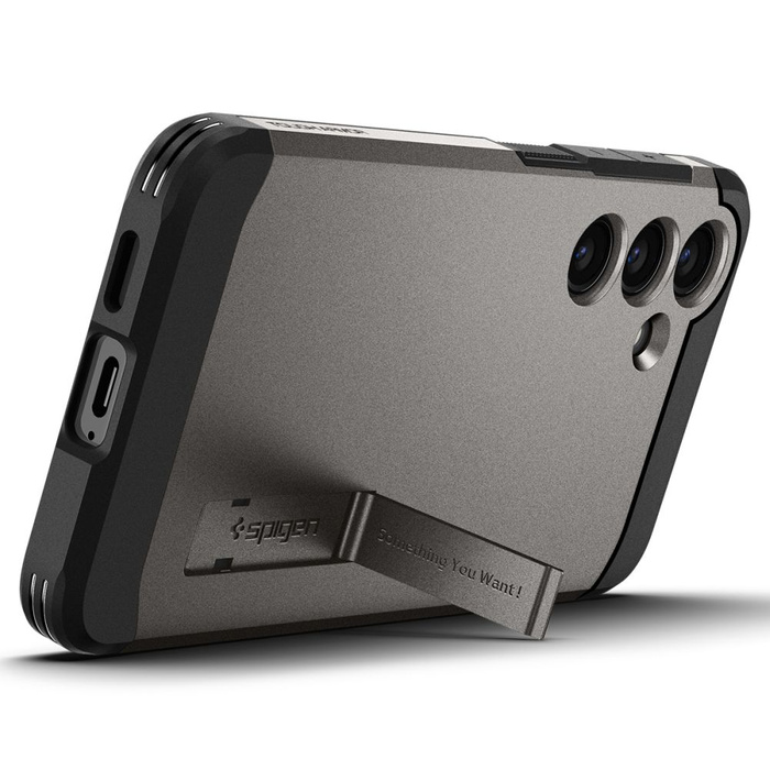 Case Spigen Tough Armor Samsung Galaxy S24+ Plus Gunmetal Case