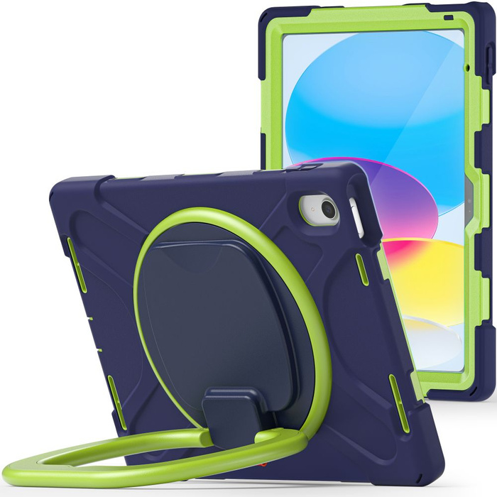 Telefontok TECH-PROTECT X-Armor IPad 10.9 2022 TENGERÉSZGYALOGSÁG/LIME