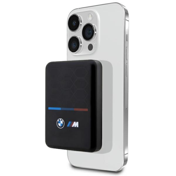 BMW Inductive Powerbank BMPBMS3K22PGVK 5W 3000mAh + câble noir/noir M Collection MagSafe