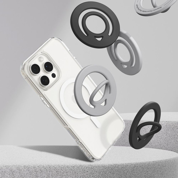 SPIGEN DUAL POP MAG MAGSAFE TELEFONRING SCHWARZ