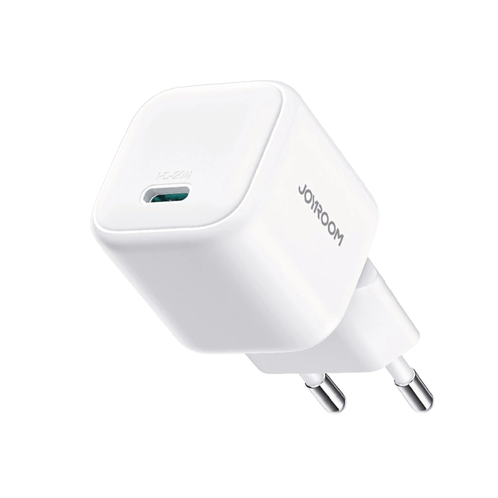 Joyroom JR-TCG08 GaN 20W Power Delivery Wall Charger - White