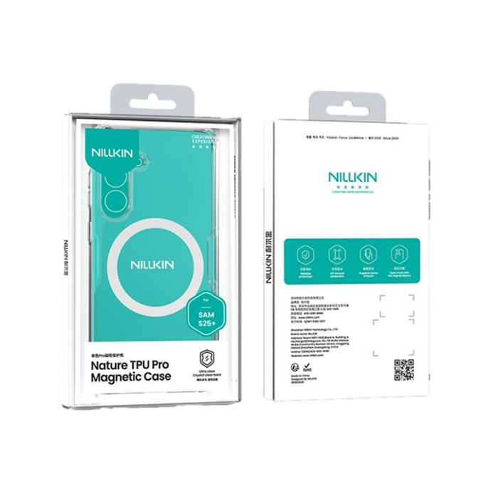 NILLKIN NATURE PRO MAGNETIC SAMSUNG S25 CLEAR / PRZEŹROCZYSTY