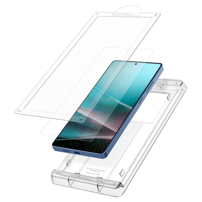 Verre Spigen HYBRID ELITE SHIELD "EZ FIT HD GALAXY S25 ULTRA CLEAR