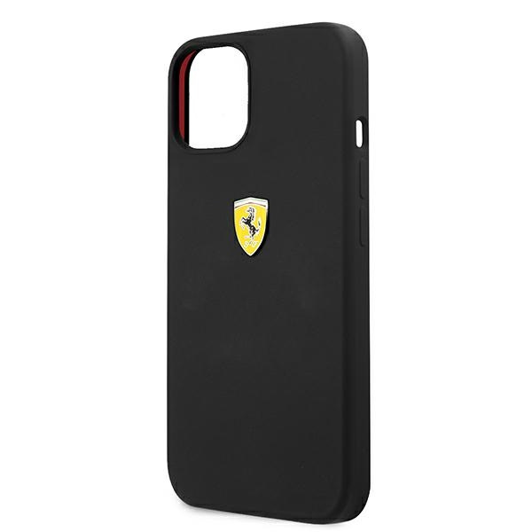 Ferrari FESSIHCP13SBK iPhone 13 mini 5.4" schwarz/schwarz hartcase Silikon