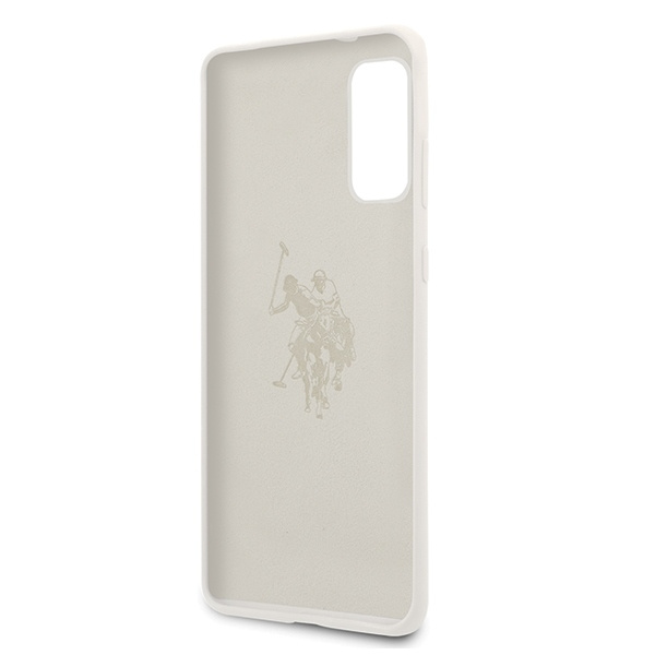  US POLO Samsung Galaxy S20 Silicone Collection Funda blanca