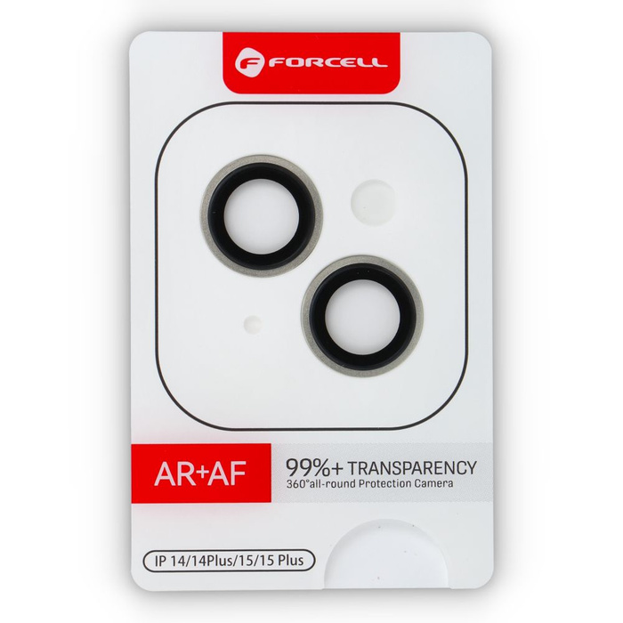 Szkło hartowane na aparat do iPhone 14 / 14 Plus Forcell Premium żółte