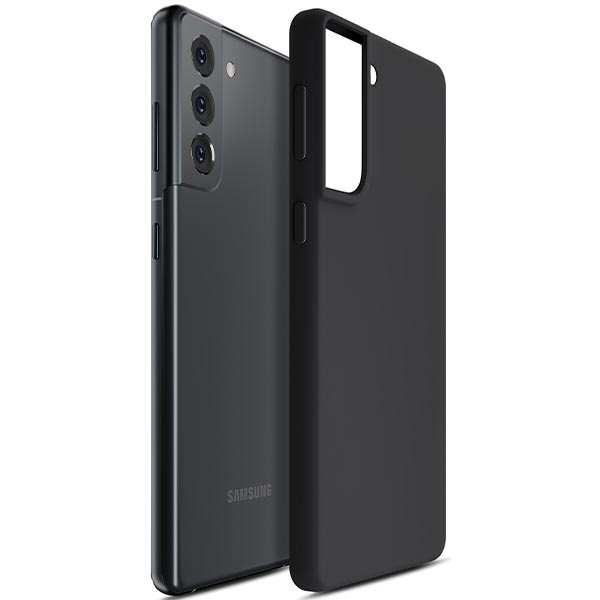 3mk Silicona Case Sam S22 5G S901 negro/negro