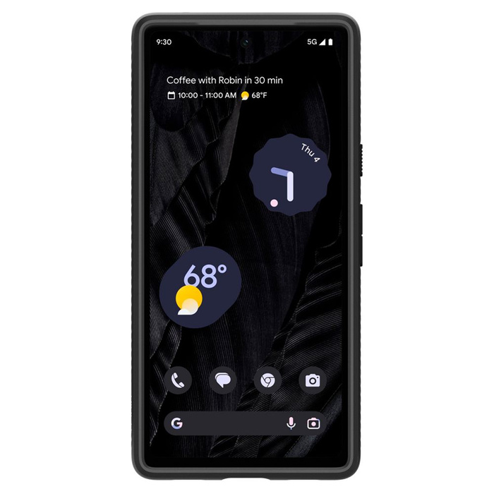 Case Spigen Liquid Air Google Pixel 7A MATTE Black Case
