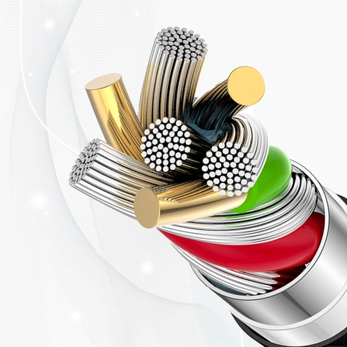 Dudao L9X 30W USB-C - Lightning Kabel 2m - Schwarz