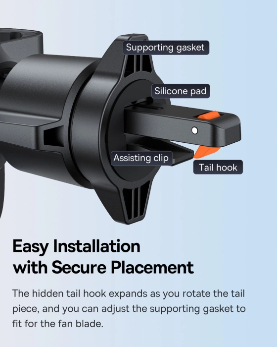 Baseus Metal Age 3 BS-CM028 gravity car air vent holder - black