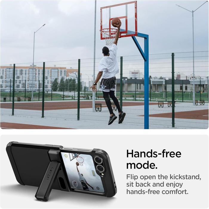 ETUI SPIGEN SAMSUN GALAXY Z FLIP 6 / 7 FE TOUGH ARMOR PRO MAG MAGSAFE CZARNE