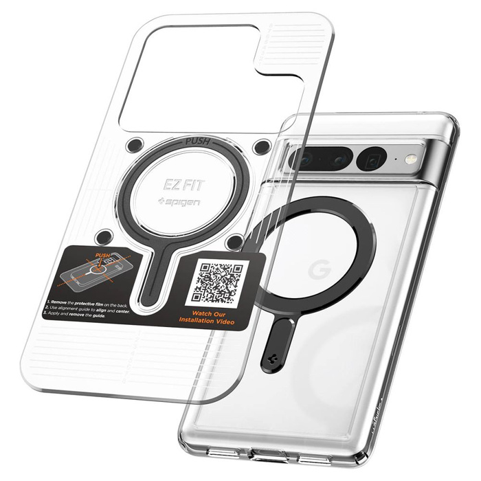 Ring Spigen Onetap Ring Magnetic MagSafe Platte Schwarz