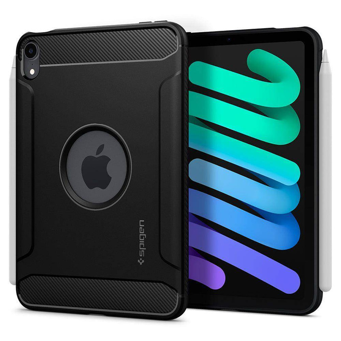 Spigen Rugged Armor iPad Mini 6 2021 MATTE Nero