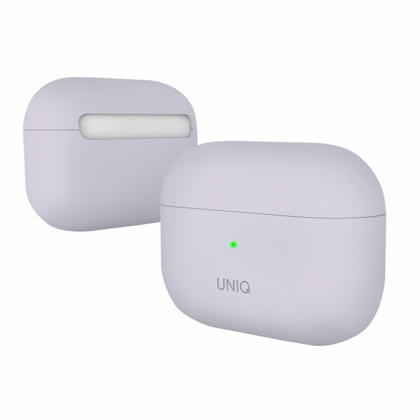 Funda Uniq Lino AirPods Pro Silicona lavanda / lila lavanda