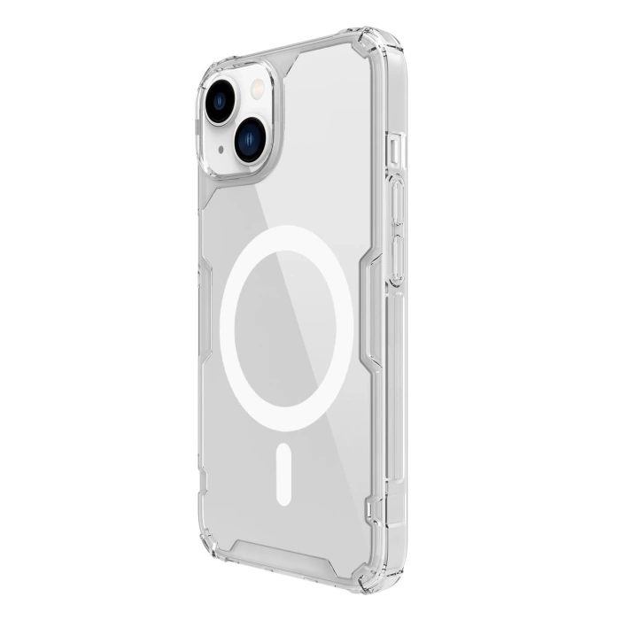 Magnetic Case Nillkin Nature TPU Pro for Apple iPhone 14 Plus (White)