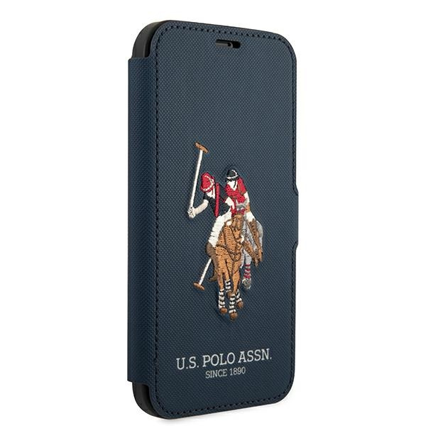 Coque US POLO Apple iPhone 12 Pro Polo Collection Broderie bleu marine Case