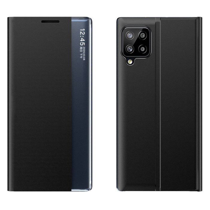 Kryt Sleep Case pouzdro s krytem Smart Cover Samsung Galaxy A22 4G černý