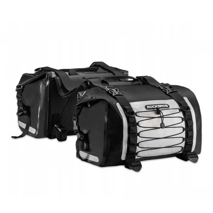 Rockbros AS-010BGR motorcycle bag, waterproof - gray