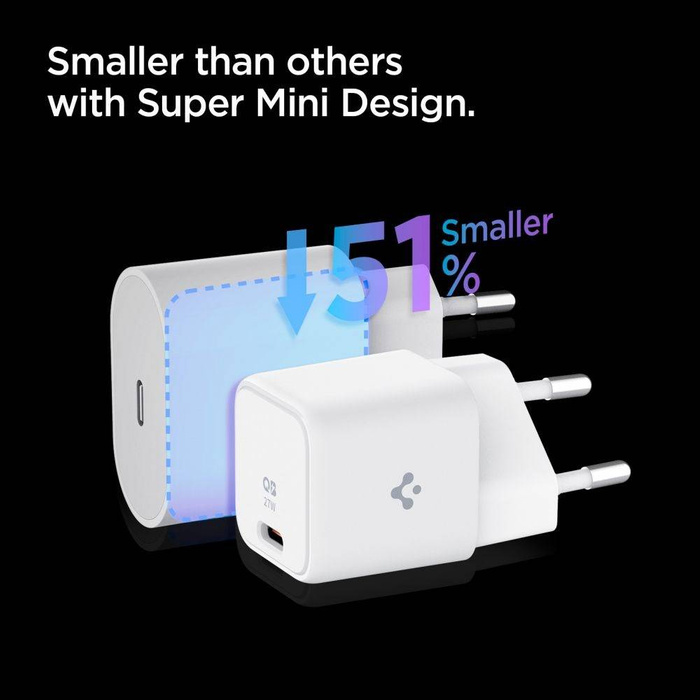 Charger Spigen PE2103EU ARCSTATION NETWORK CHARGER 25W WHITE