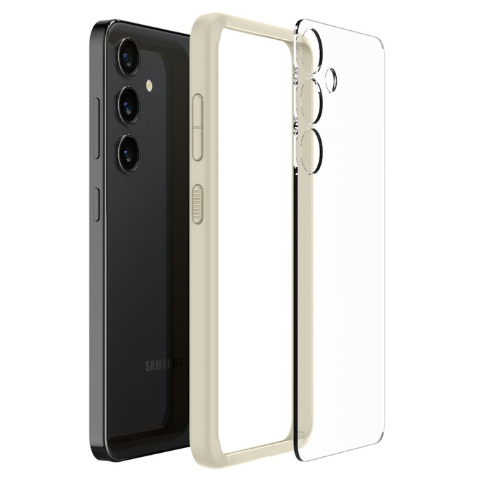 Hülle Spigen Ultra Hybrid Samsung Galaxy S24 Stummschaltung Beige Case