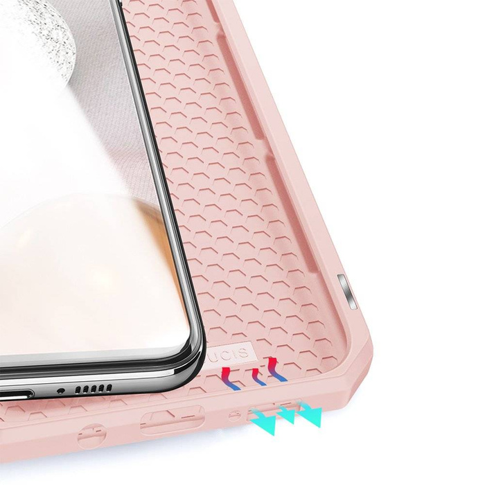 Kryt DUX DUCIS Skin X Holster Cover pro Samsung Galaxy A42 5G růžový