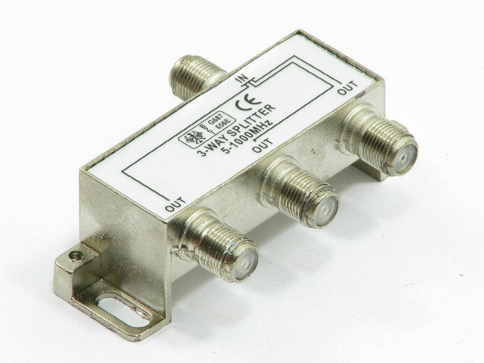 Splitter d'antenna 3-WAY 5-1000MHZ Splitter