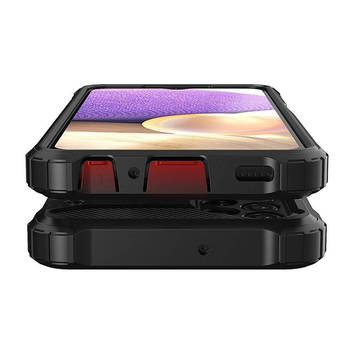 Hybrid Armor Case Cover robusta e resistente per Samsung Galaxy A32 5G oro