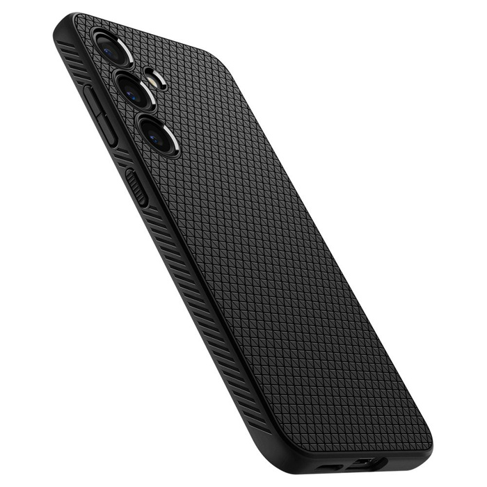 Hülle Spigen Liquid Air Samsung Galaxy S24 MATTE Schwarz Case