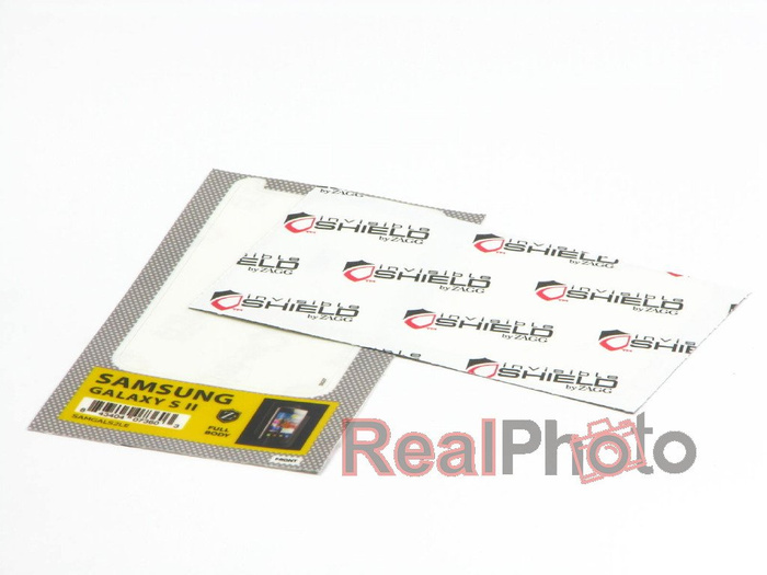 ZAGG Folie Samsung I9100 I9105 Galaxy S2 Plus FB Ganzkörper