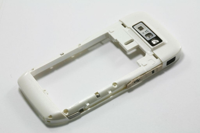 Caso originale di grado C di NOKIA E71 bianco