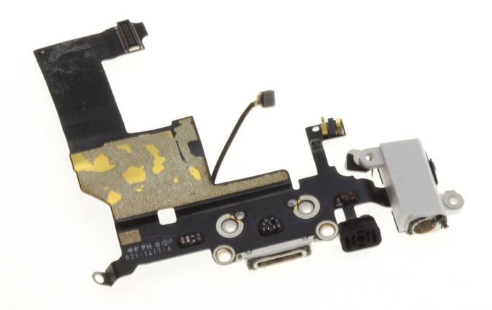 Eredeti APPLE CHARGING SOCKET BAND iPhone 5 FEHÉR