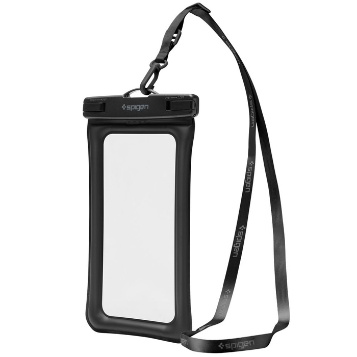 Spigen A621 UNIVERSAL WASSERDICHT Case &amp; GÜRTELTASCHE SCHWARZ
