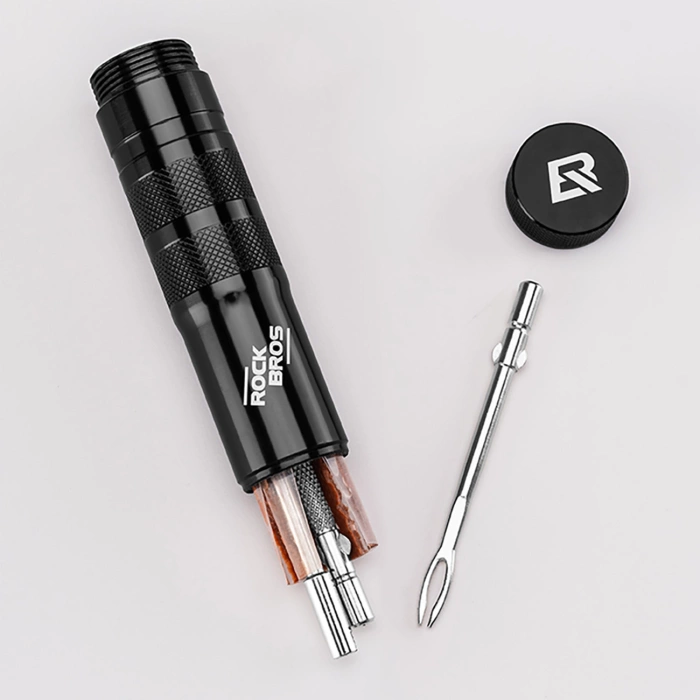 Rockbros Tubeless Reifen Reparatur Set - Schwarz