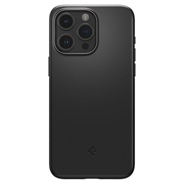 Hülle Spigen Thin Fit iPhone 15 Pro Schwarz Case
