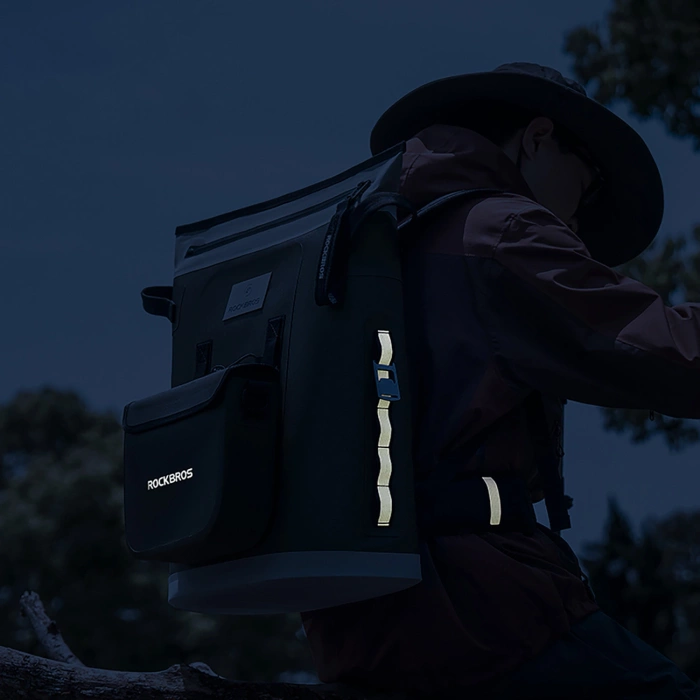 Rockbros Thermo-Rucksack mit Isolierung 18l Ergonomisch - Grün