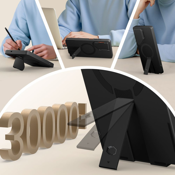 TECH-PROTECT KEVLAR AURA MAGSAFE GALAXY S25 ULTRA BLACK/ORANGE