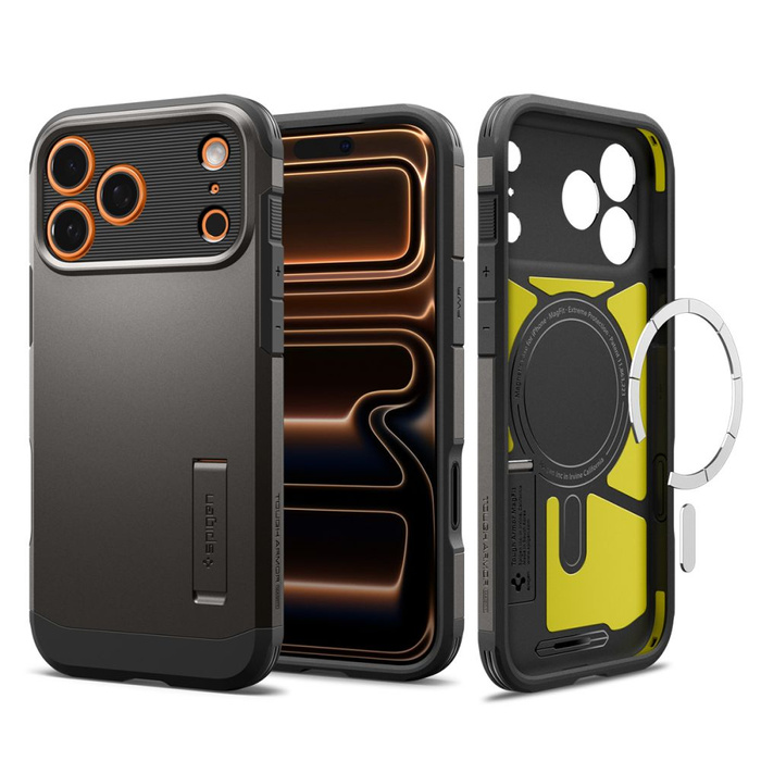 Spigen Tough Armor "T" Mag MagSafe IPhone 17 PRO MAX GUNMETAL