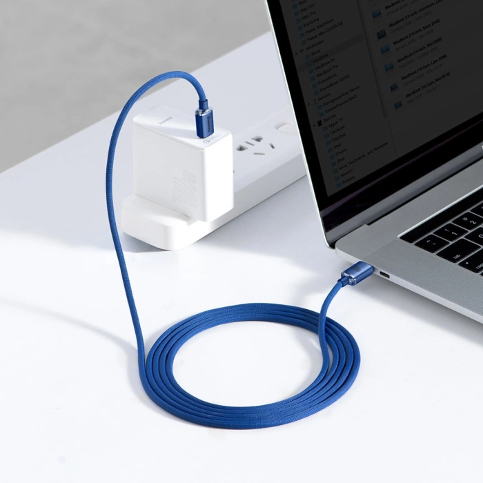 Baseus CAJY000703 USB-C - USB-C PD cable 100W 480Mb/s 2m - blue