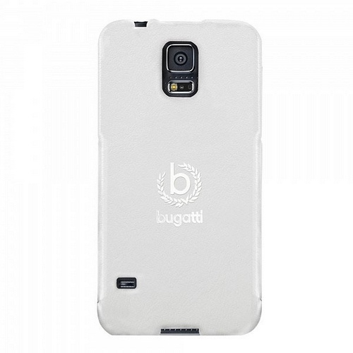 Bugatti UltraThin Geneva Samsung G900 S5 flip 08462 bílá